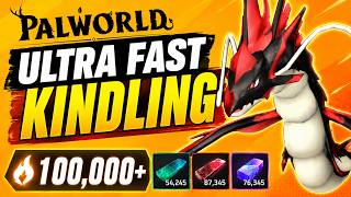 Palworld 1.0 - BEST Kindling Passive Skills | Ultra Fast Production