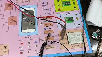 Mobile phone trainer kit demonstration 