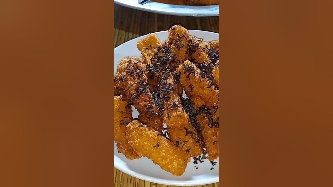 Nugget pisang coklat batang