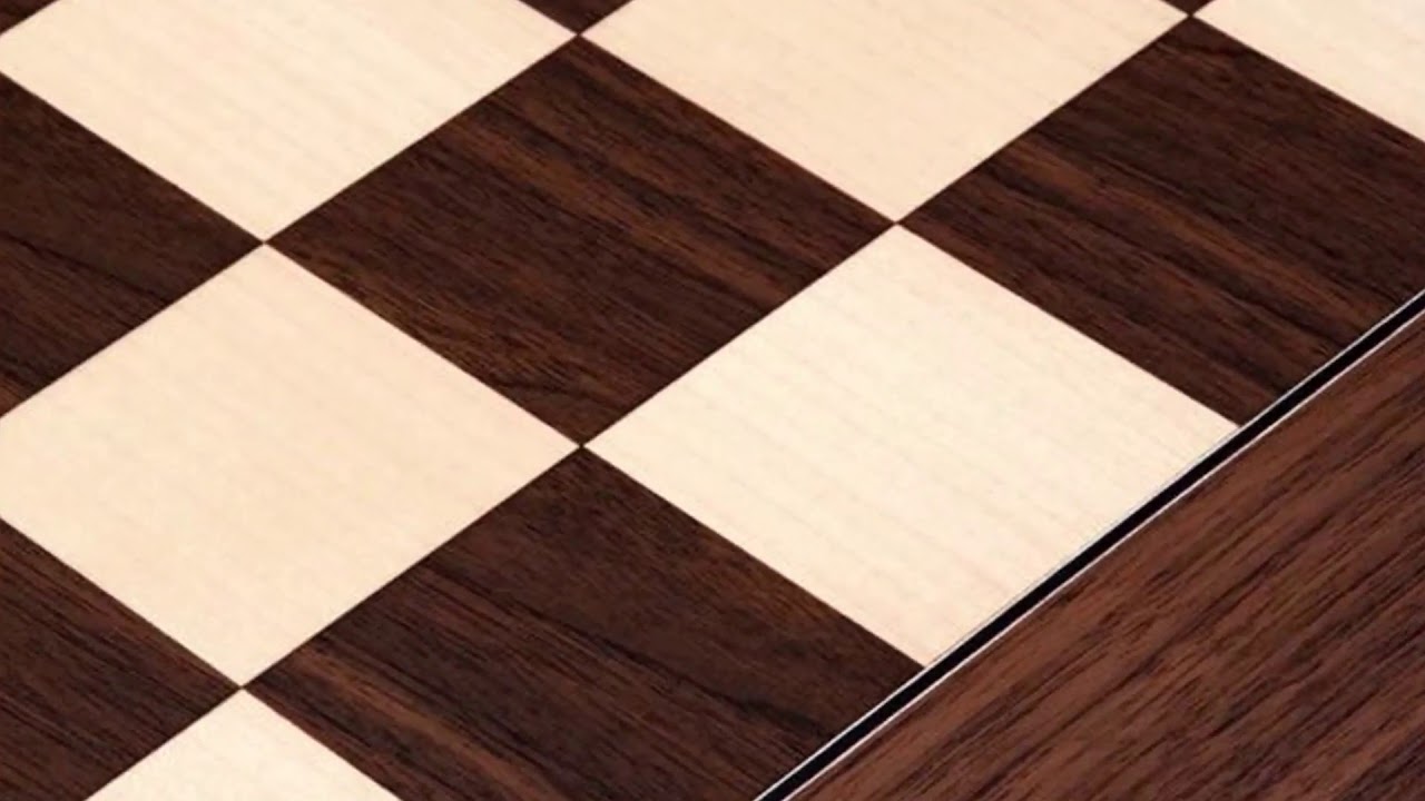 Tablero De Ajedrez De 21.0 In - Madera De Palisandro Y Arce | Cuotas