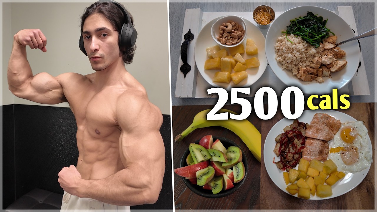 My Full Day of Eating on a Cut | 2500 calories