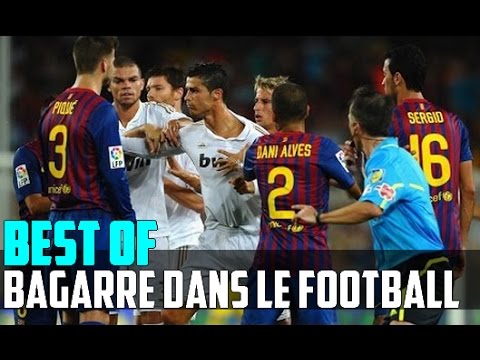 Best Of - Bagarres dans le Foot - YouTube