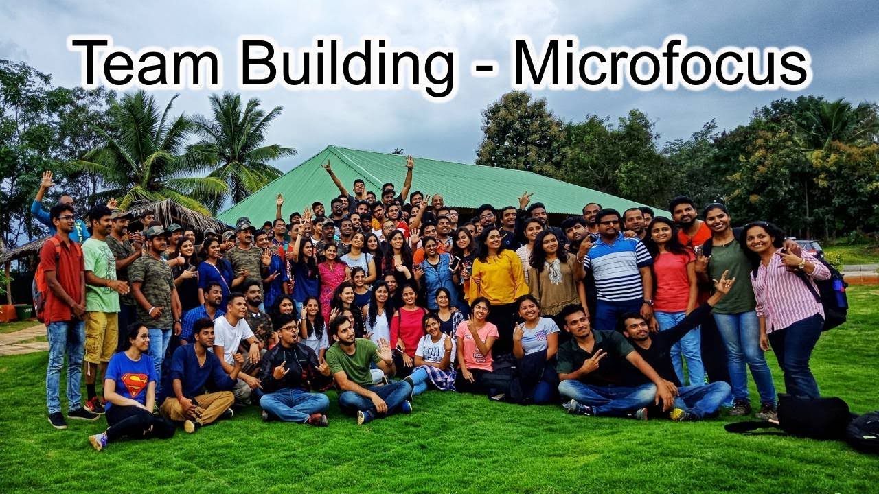 Microfocus Team Building Outing at Eagles Unbound Adventure Park