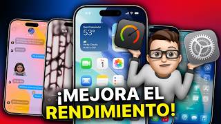 Así Puedes MEJORAR EL RENDIMIENTO De Tu iPhone ¡DESACTIVAR LIQUID GLASS EN iOS 26!