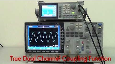 AFG-2225 True Dual Channel Coupling Function