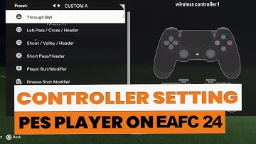 Controller Settings PES Player On EAFC 24 - For PES User | Best Settings