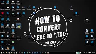 [CMD Secret] How to Convert an *.exe to *.txt Via CMD | www.thebateam.org
