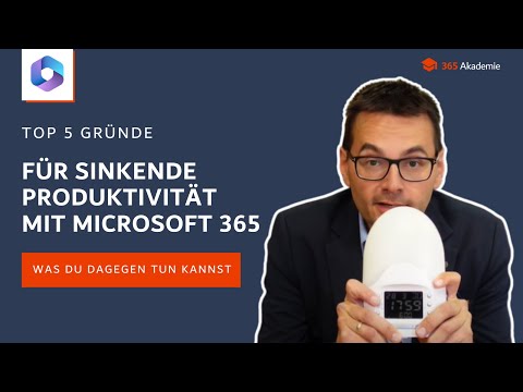 Die Top 5 Gründe für sinkende Produktivität mit Microsoft 365 und was du dagegen tun kannst