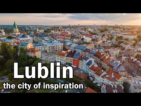 Lublin - miasto inspiracji | z lotu ptaka [4K]