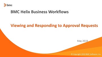 BMC Digital Workplace: How to view and respond to approvals