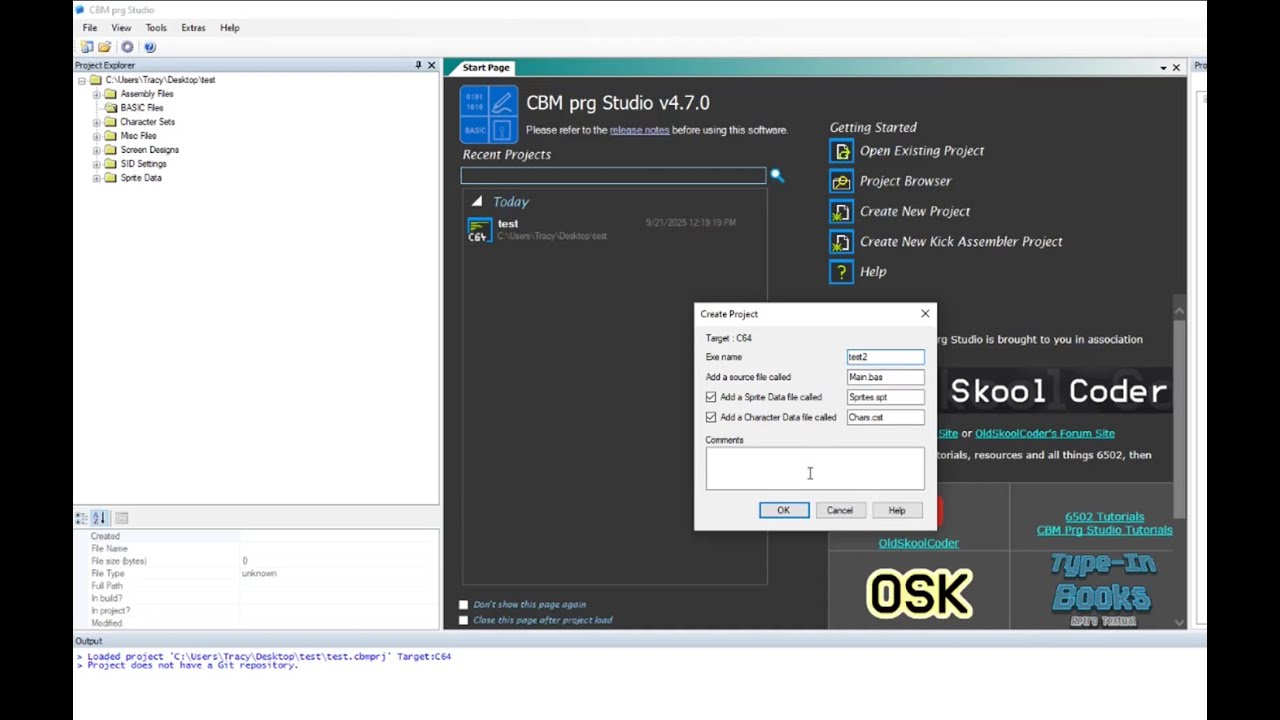 Create A C64 BASIC prg With CBM Prg Studio - YouTube
