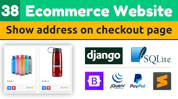 Show selected address in checkout page | Django eCommerce | Python Django | Django Tutorial