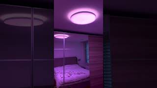 Philips Hue Datura Lights : Playing with Smart Tech 🤩 for a Mood-Enhancing Romantic Bedroom 😍✨ #hue
