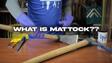 Mattock General Usages, How To Use It, Sharpen Tips and What Makes It Different From a Pick Axe