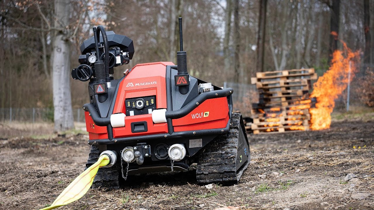 POŽÁRY.cz: Byli jsme se podívat na speciální techniku od Magirus, v hlavní roli byla robotizace