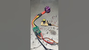 calibration drone ESC driver to run brushless motor