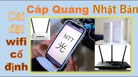 hướng dẫn cài cấu hình mạng wifi cố định TP-Link