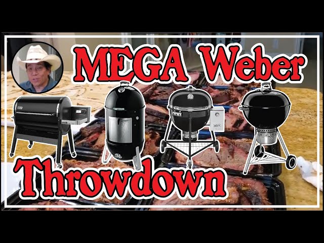 Weber SmokeFire v Kettle v WSM v Summit | BBQ Champion Harry Soo SlapYoDaddyBBQ.com