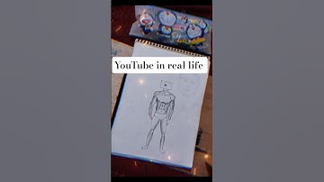 YouTube real life drawing #drawing #sketch