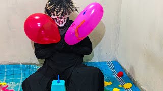 Lots Of Balloon Popping In Ghost Hands - Part-69