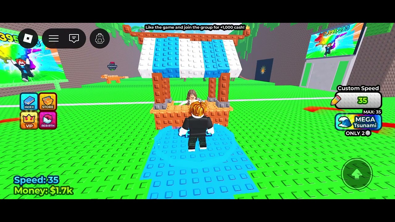 Escape the Tsunami for Dinosaur in roblox @AakashKr-e2w 
