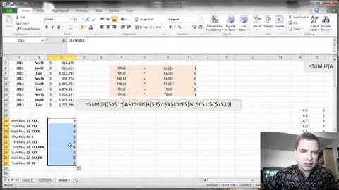 Excel Video 357 LEN in an Array