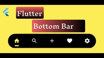 How to Create a Floating Bottom Bar in Flutter | Flutter UI Tutorial