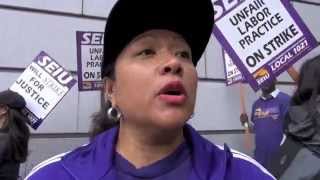 SF SEIU 1021 Court Workers ULP Strike For Wage Increases And Against Workplace Bullying