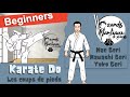 Les coups de pied de base  karate do