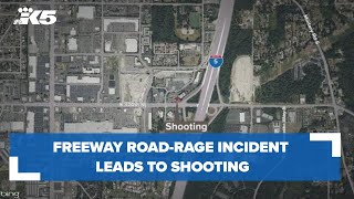 Federal Way police search for suspect of road-rage shooting