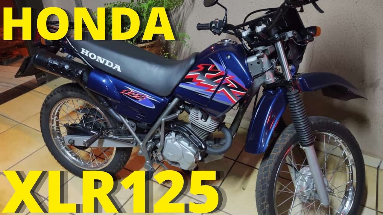 Teste Ride Honda XLR 125 - YouTube