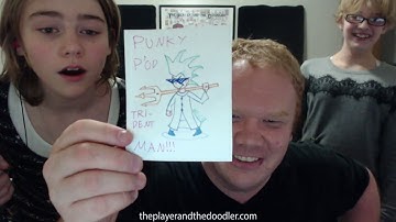 Dokapon Kingdom Session #4 Doodles: The Player and the Doodler