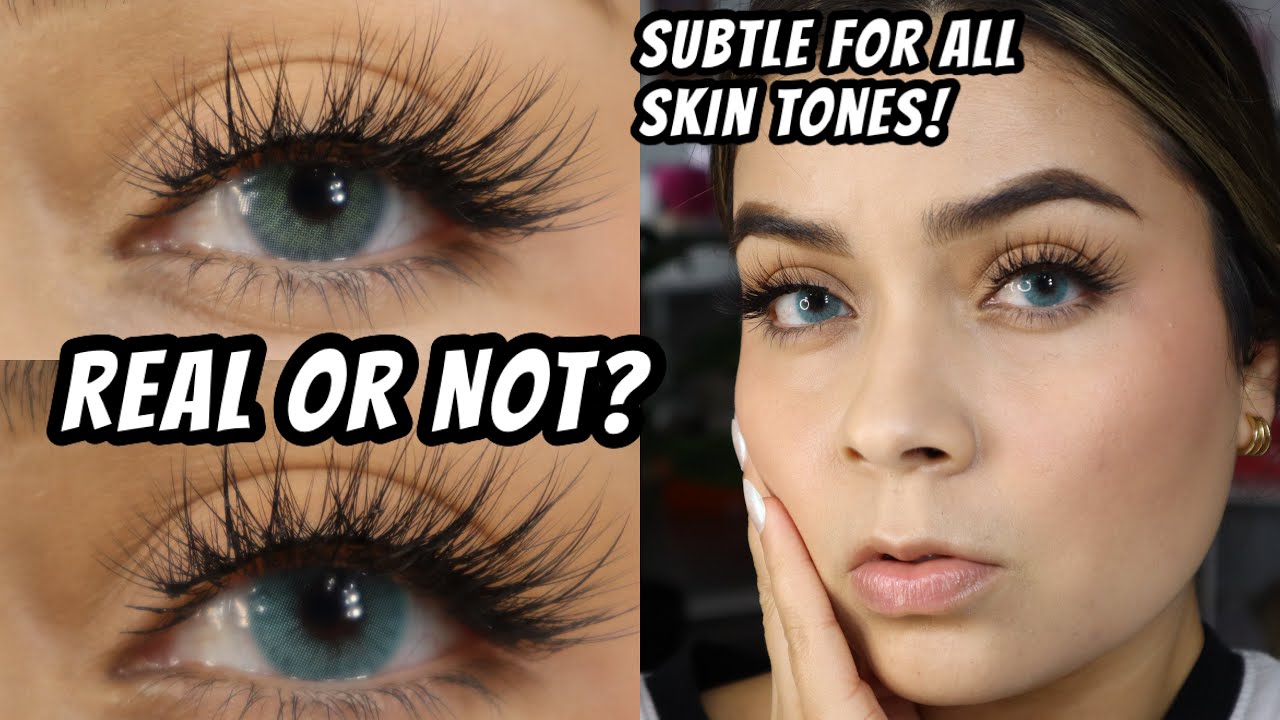 SOLOTICA MOST TRENDY COLOR LENSES! Hidrocor Cielo vs Hidrocor Aquamarine | *dark Brown eyes