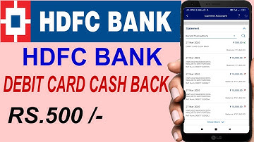 Hdfc Debit Card Redeem Reward Point Recevie Cashback || मिल गया काशबेक Hdfc Debit Card ||