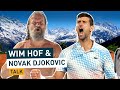 Novak Djokovic and Wim Hof discuss Cold Therapy and Breathing Exercises