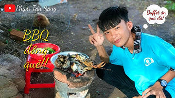 Thả Lưới Bắt Cá & Bữa Tiệc Nướng BBQ Đồng Quê | Phạm Tấn Sang