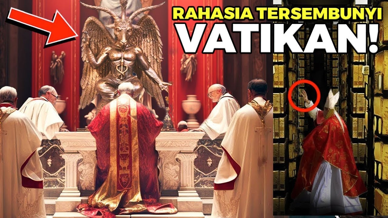 SELAMA INI DISEMBUNYIKAN PAUS! 10 Rahasia Mengejutkan Vatikan yang Terbongkar