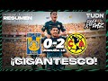 Resumen y goles | Tigres 0-2 América | Grita México C22 - J16 | TUDN