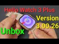 KIWITIME Hello Watch 3 Plus Version 3.00.26 Unbox - 49mm 1:1 Copy AMOLED screen Better Animation