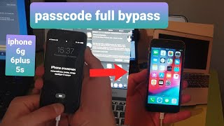 iphone 6, 6plus and 5s full passcode bypass.