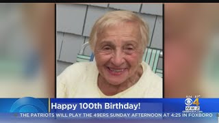 WBZ-TV Viewer Celebrates 100th Birthday