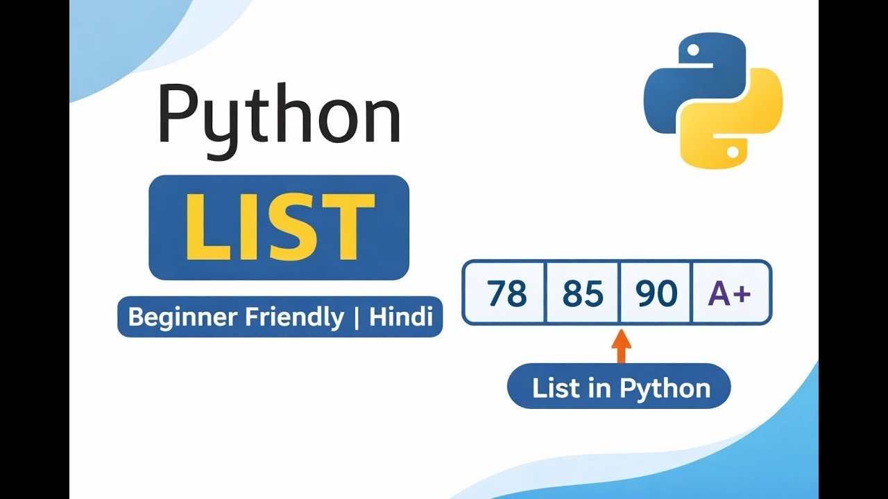 Video 9 – Python A to Z Hindi | Python List Explained from Scratch ...