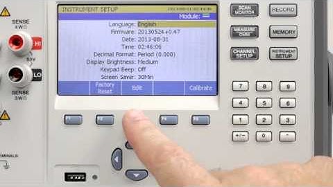 Fluke Calibration 1586A Super DQA Demo Video