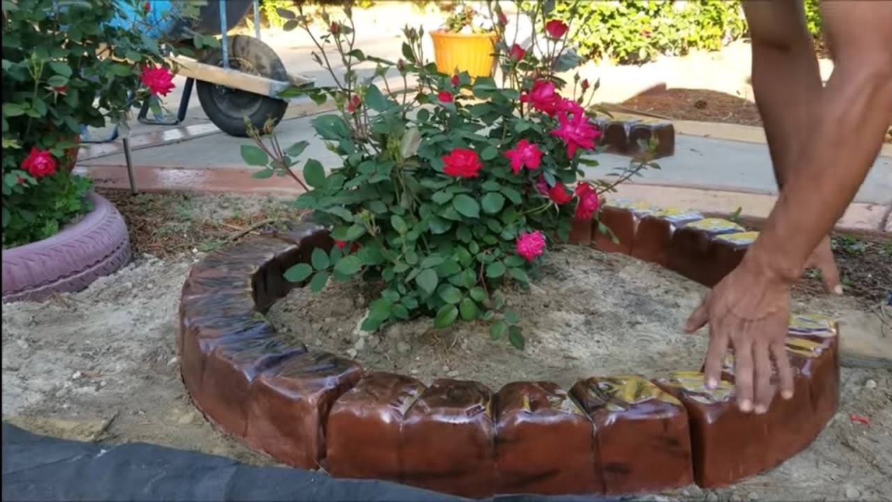 como hacer una jardinera redonda Hazlo tu mismo - YouTube