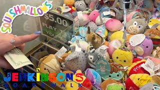 Boardwalk CLAW Machine SQUISHMALLOW Hunting at the Jersey Shore!