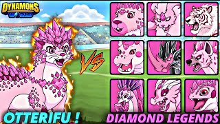 New Dynamon Otterifu vs Diamond Legends In Dynamons World 🔥😱 ||  screenshot 3
