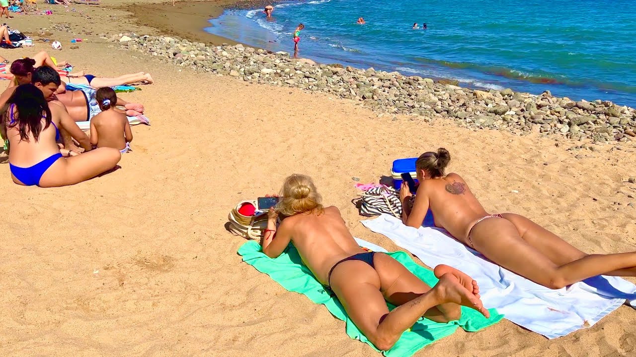 Рай найден в Анфи Дель Мар 😍 Пляж Перчел 👙🏝️🫦 | Мы❤️Канарские острова