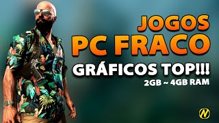 Jogos para PC Fraco com Gráficos Bons - 2gb Ram/4gb Ram/2021/Mundo Aberto/Steam
