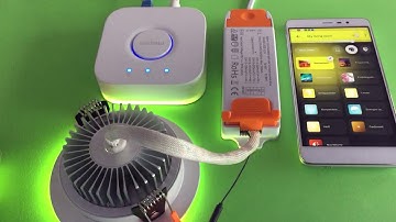 Demo auf Pairing Nue ZigBee Downlight mit Philips Hue Bridge
