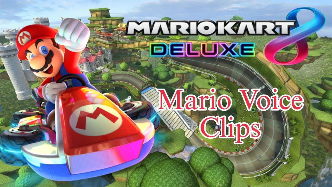 The Mario Movie Voice Clips in Mario Kart 8 Deluxe #mariokart